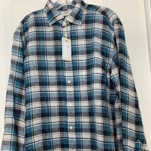 Hartford Men’s linen l/s button down shirt